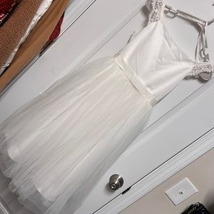 Flower girl/jr bridesmaids dress. Have one in size 12 and a size 8.